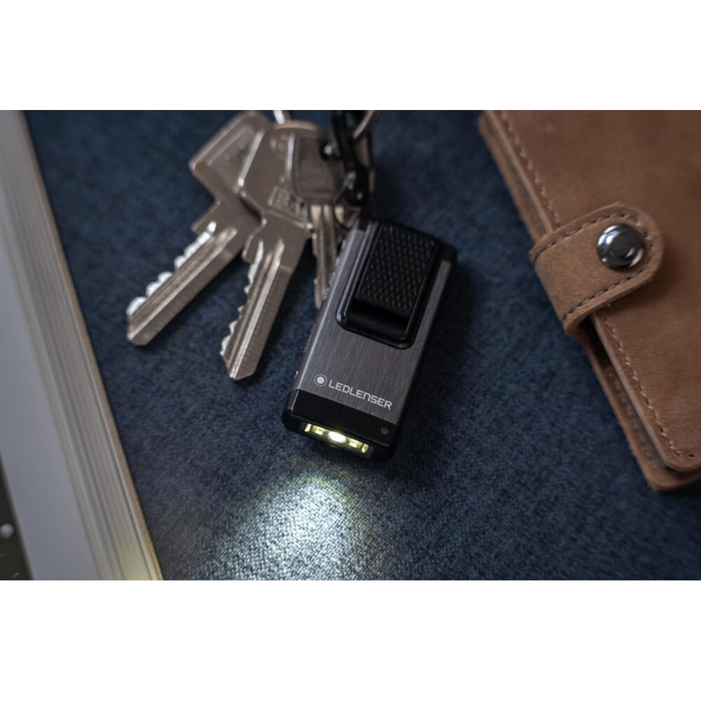 Ledlenser K4R Grau mini lampe porte-clés 120 lm USB