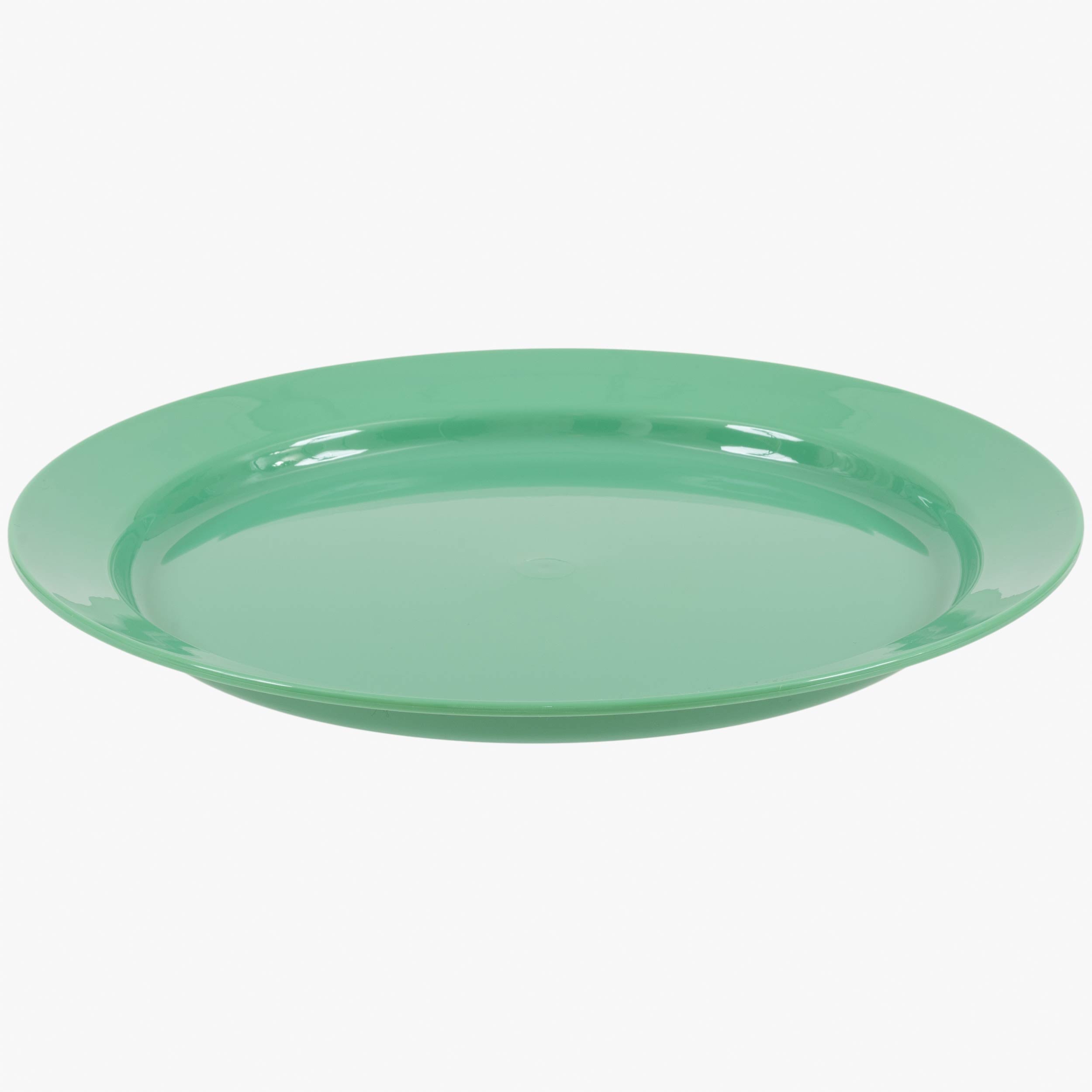 Highlander assiette plate camping 25 cm Corail