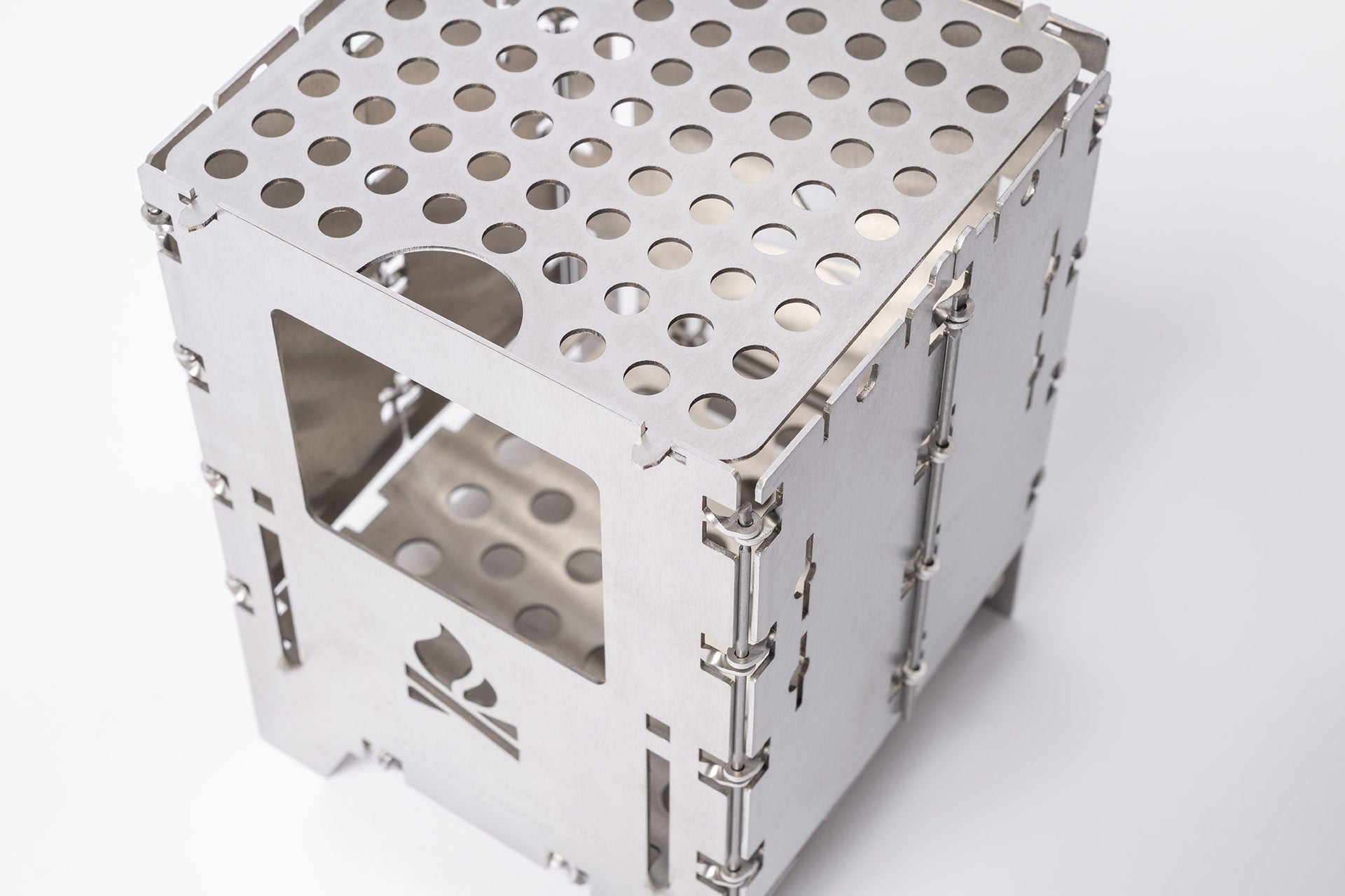 Bushcraft Essentials Universalrost Bushbox LF grille inox