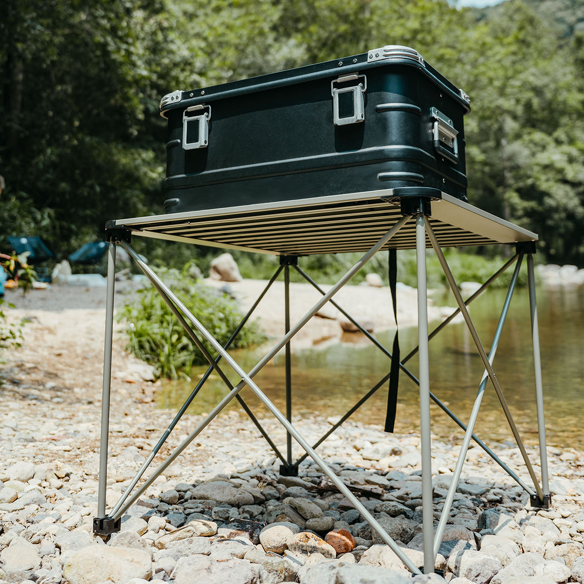Naturehike PeakLite L02 table camping pliante verte M 100 kg