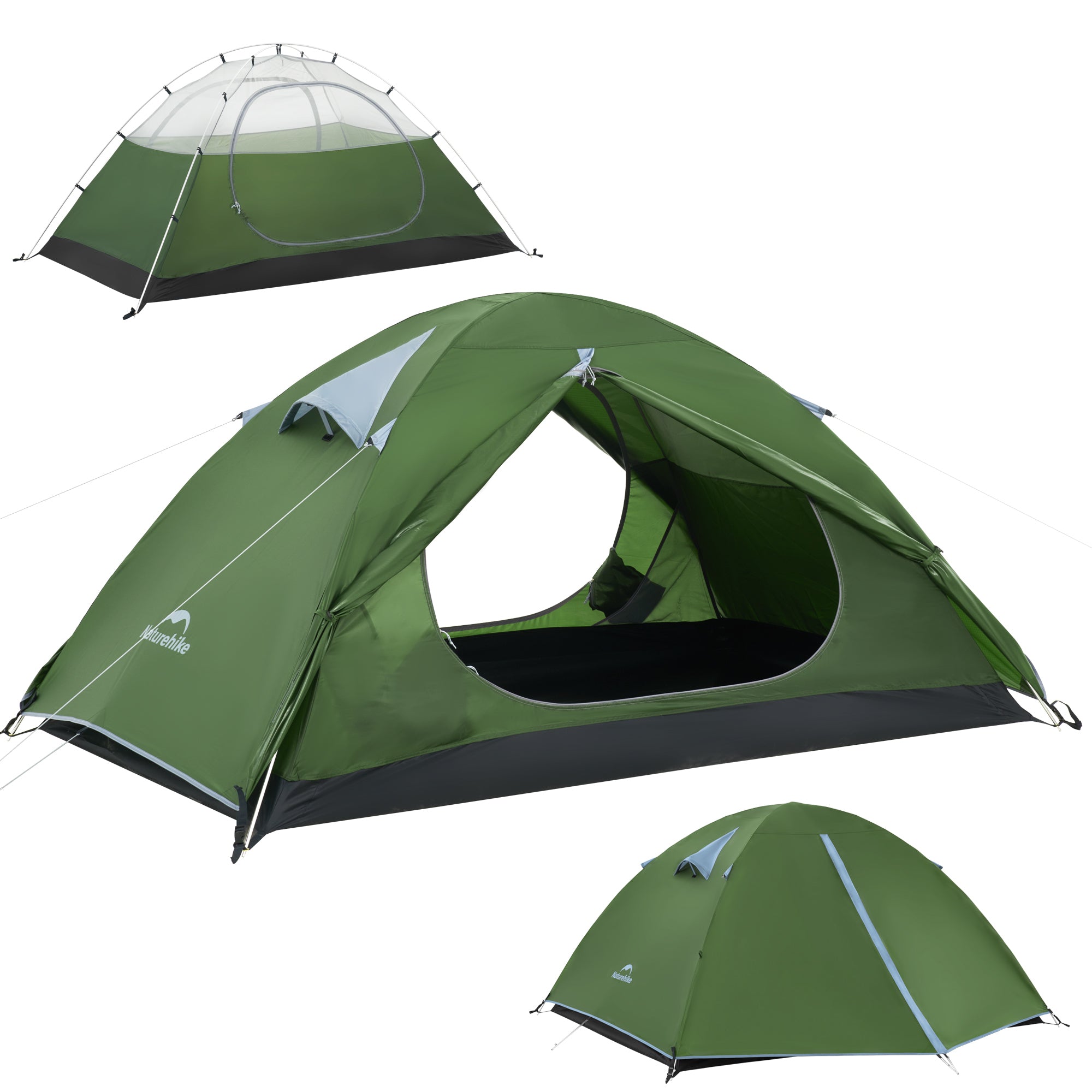 Naturehike Bleik tente randonnée 2 places Type A vert