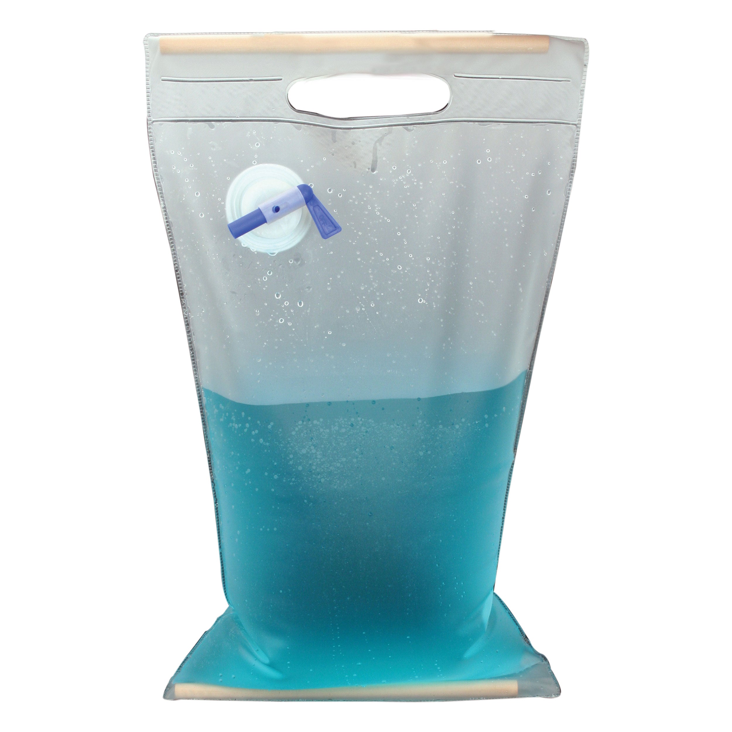 Highlander Roll Up jerrican eau 10 L bleu robinet