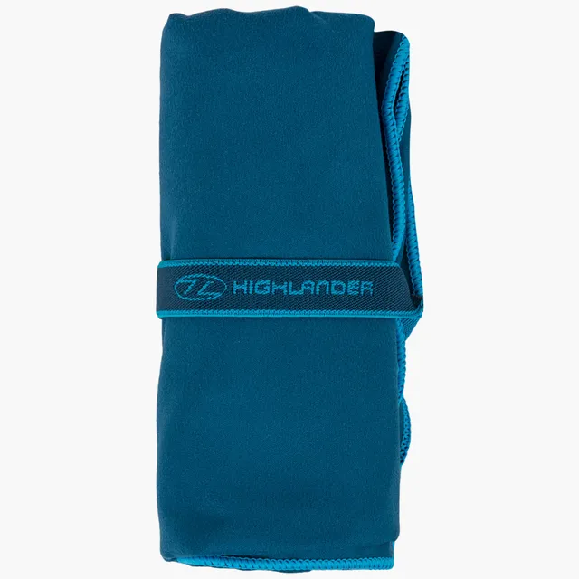 Highlander Fibre Soft serviette microfibre charcoal taille L