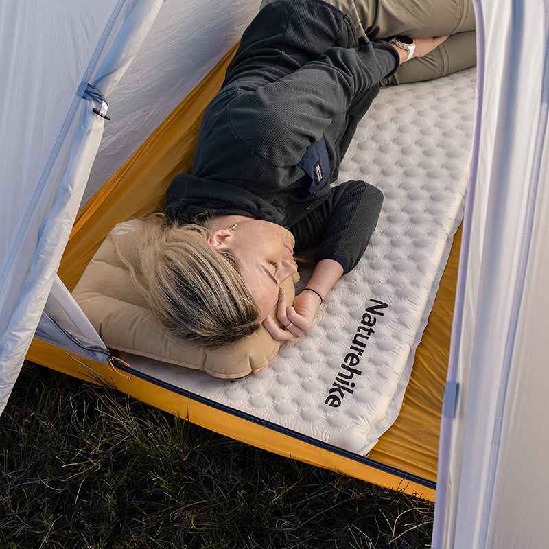 Naturehike Yugu Matelas Autogonflant Momie 490 g Bleu