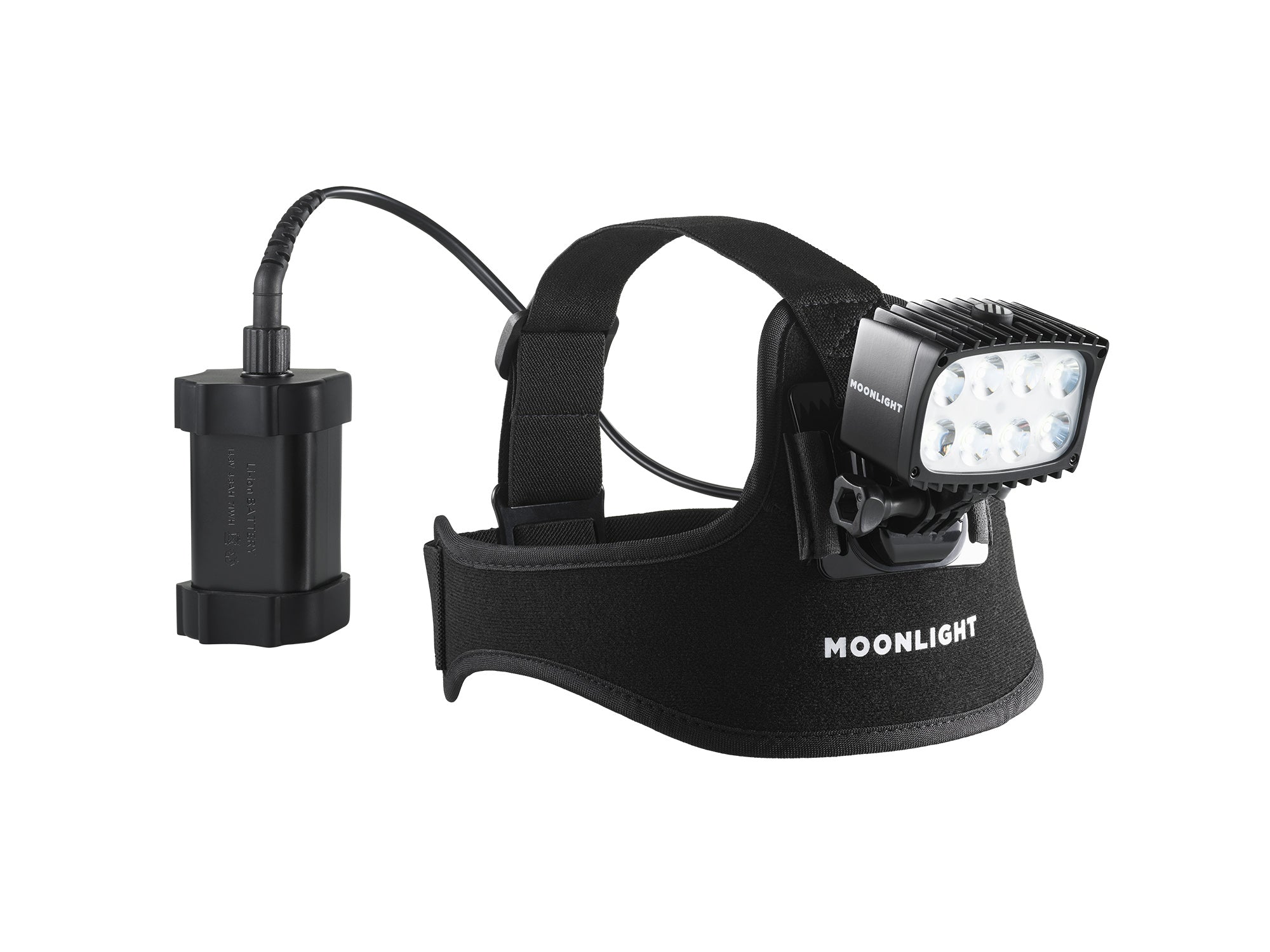 Moonlight Bright As Day 4000 lampe frontale 4000 lumens 8 LED