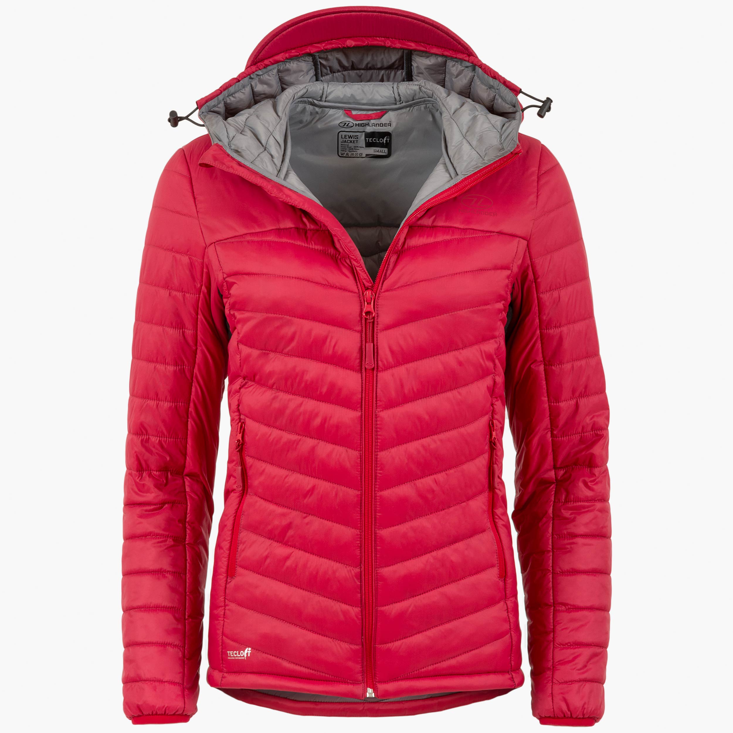 Highlander Lewis veste matelassée femme vert forêt synthétique