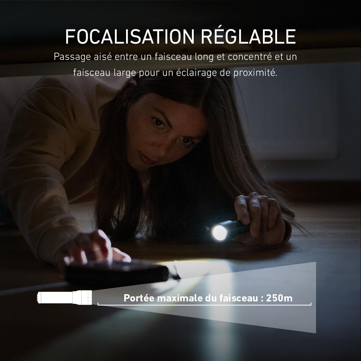 Ledlenser P5R Core lampe torche rechargeable 500 lm 250 m