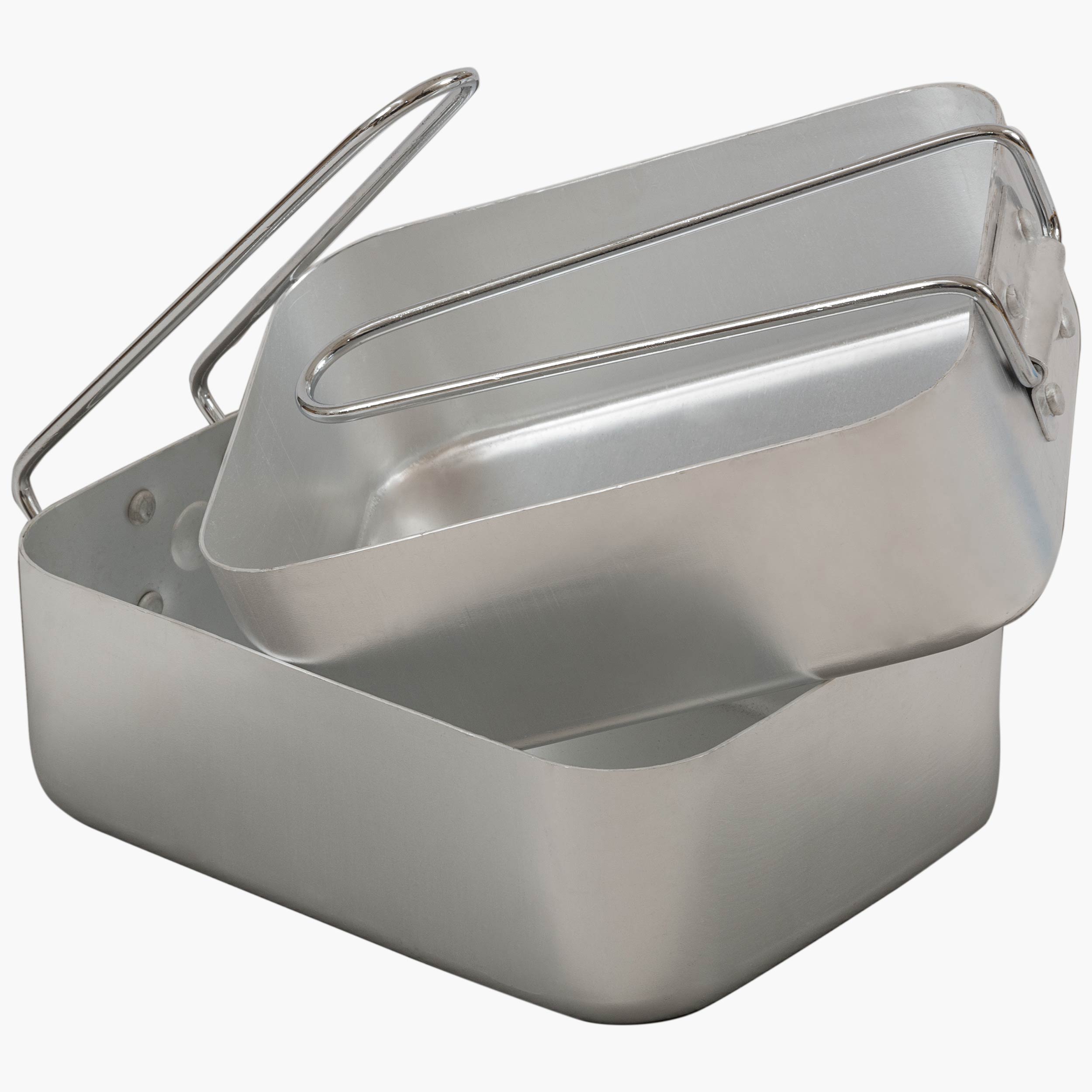 Highlander gamelle camping aluminium 400 g lot de 2