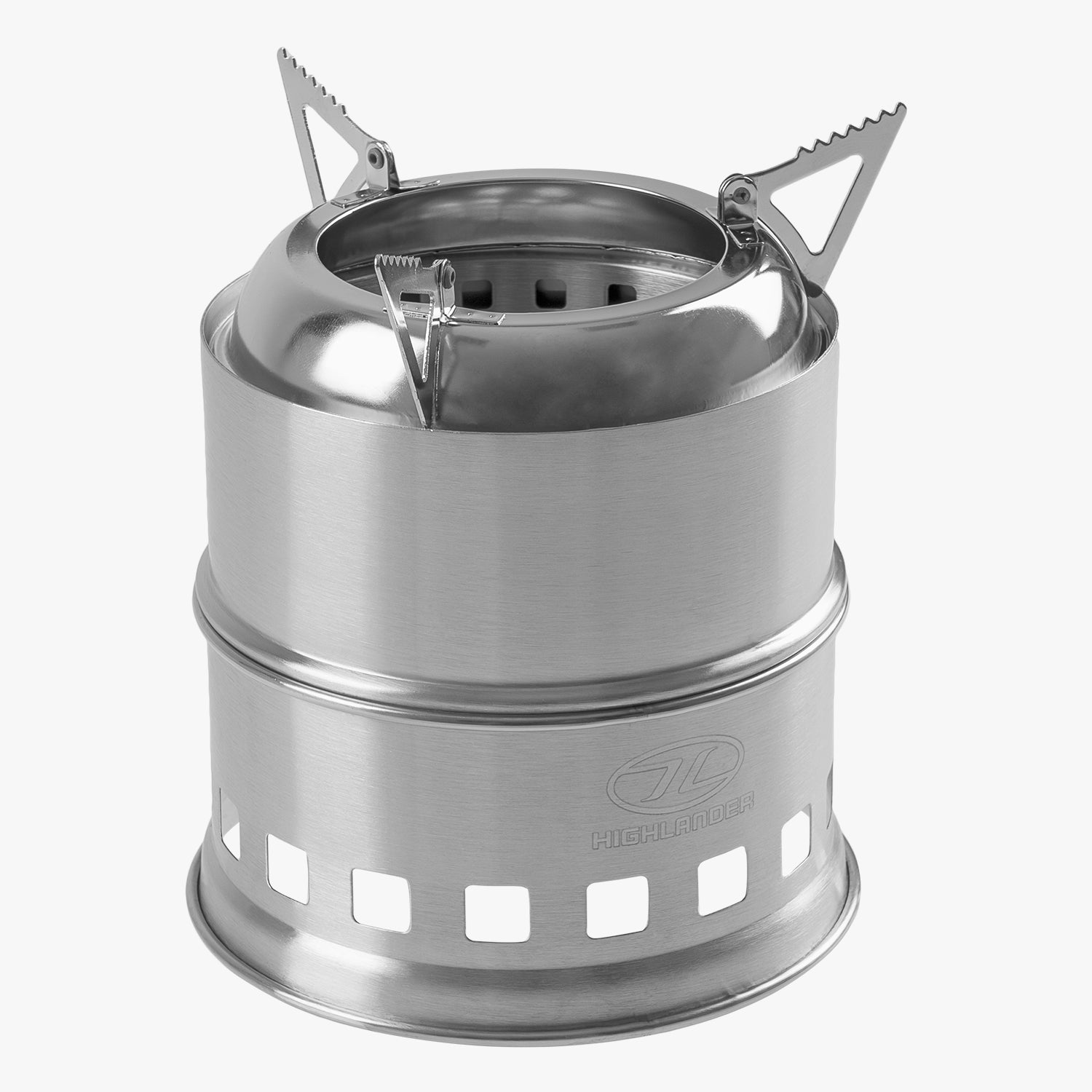 Highlander Cooking Cabar réchaud bois acier 380g multifuel