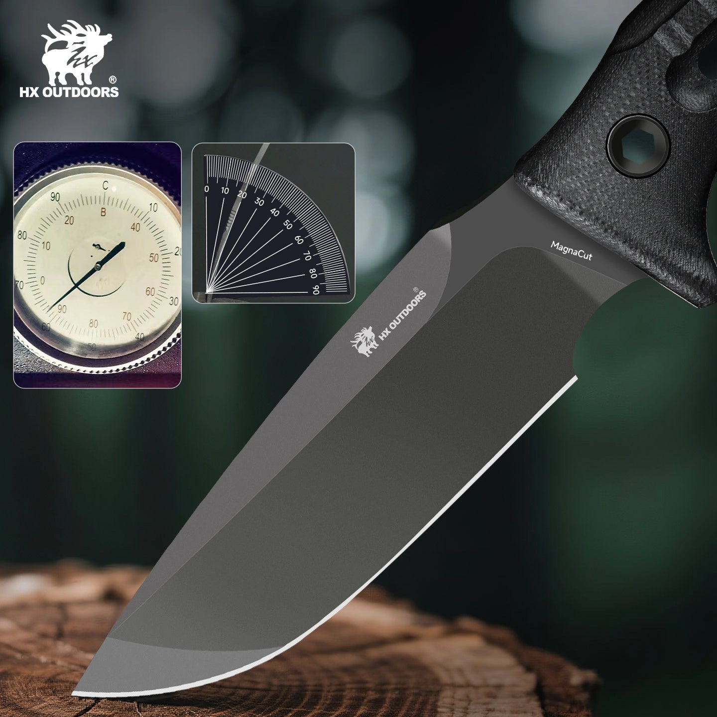 HX Rock Apex TD-24A couteau fixe MagnaCut 22,5 cm G10