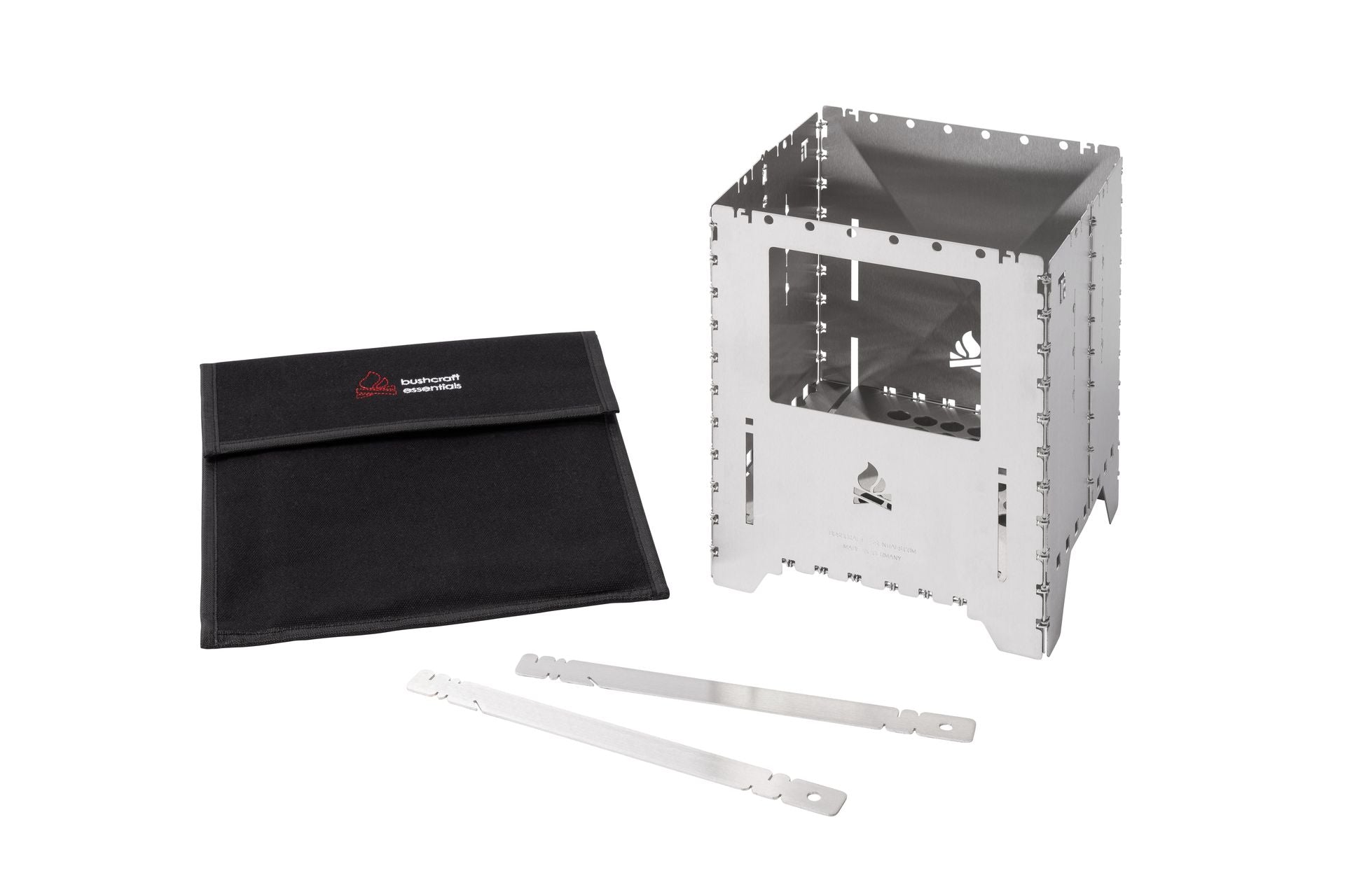 Bushcraft Essentials Bushbox XXL+ Titanium réchaud bois titane 1000 g