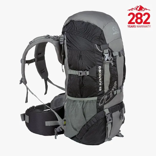 Highlander Discovery 65L sac à dos noir trekking
