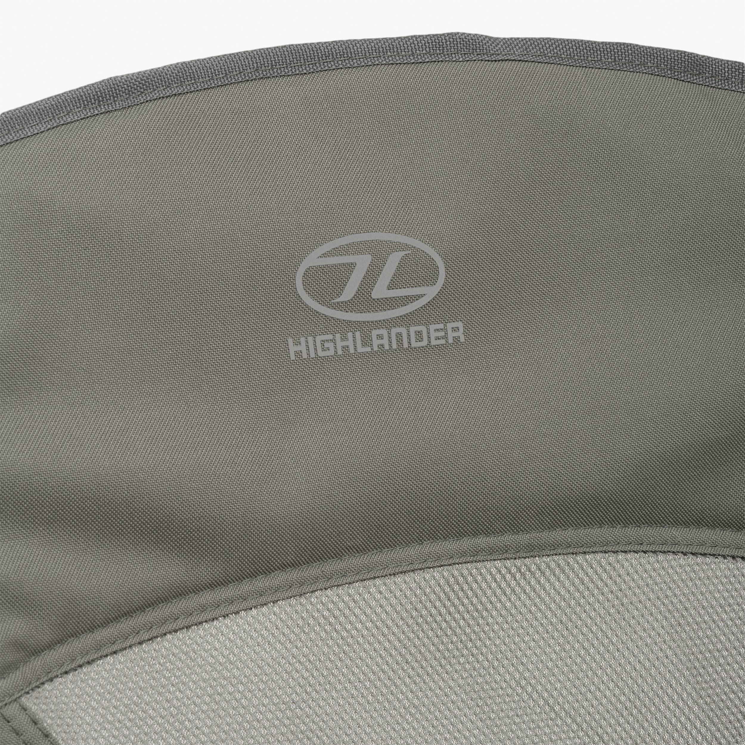 Highlander Doune chaise camping pliante charcoal 4,2 kg