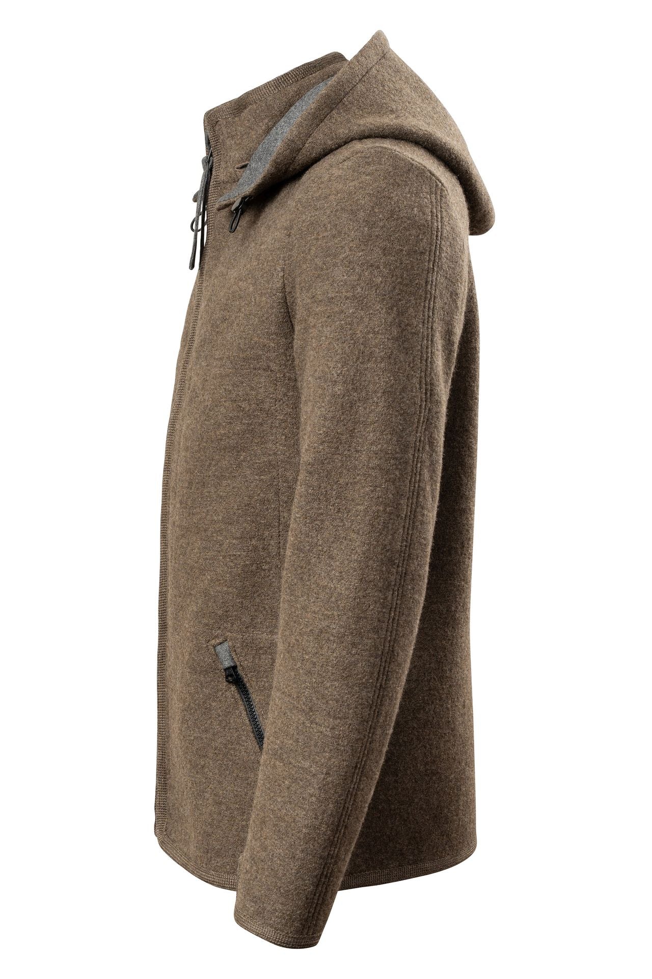 Bushcraft Essentials Wool Essentials Active Wear Veste laine marron M