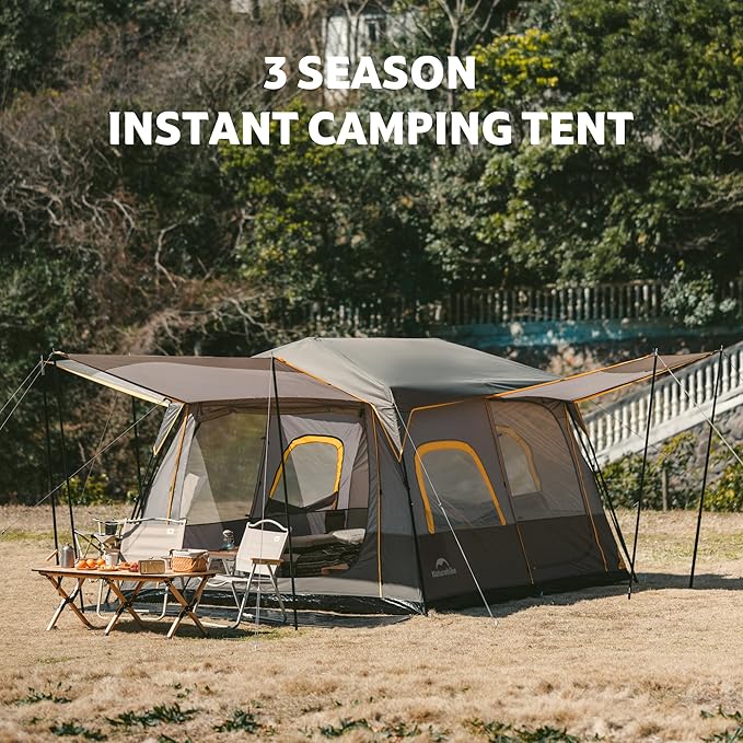 Naturehike Cape tente camping 6 personnes pop-up 4 saisons