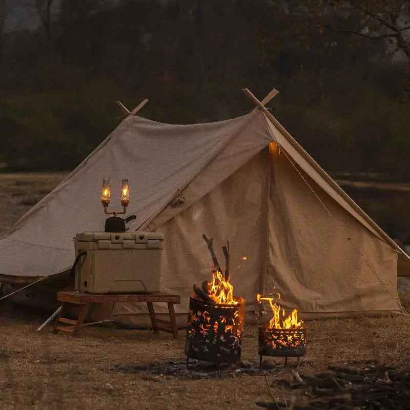 Naturehike GEN 4.8 tente glamping 2 places beige coton
