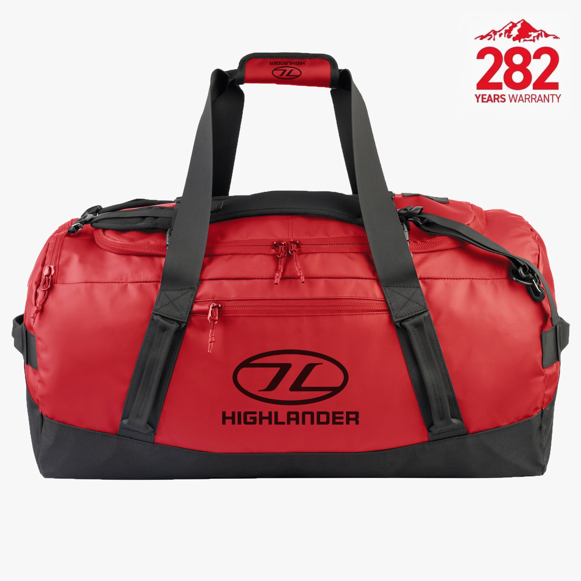 Highlander Hauler 90L sac de voyage noir 90 litres