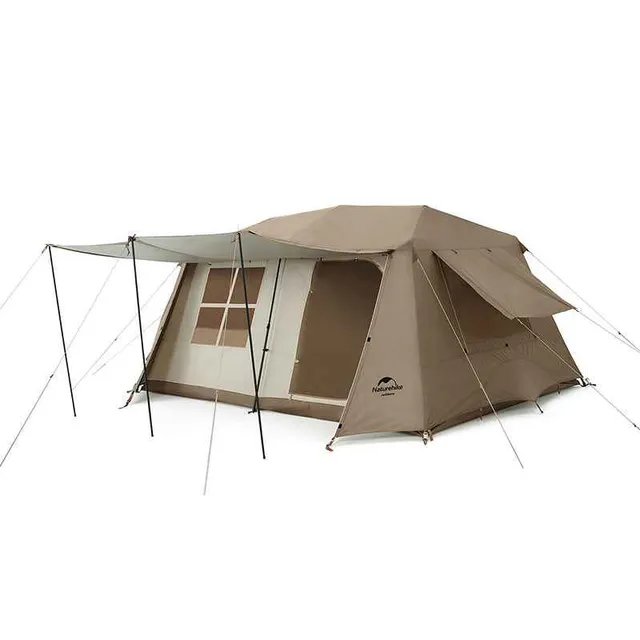 Naturehike Village 13 Tente Cabine 6 Places Noir Titane