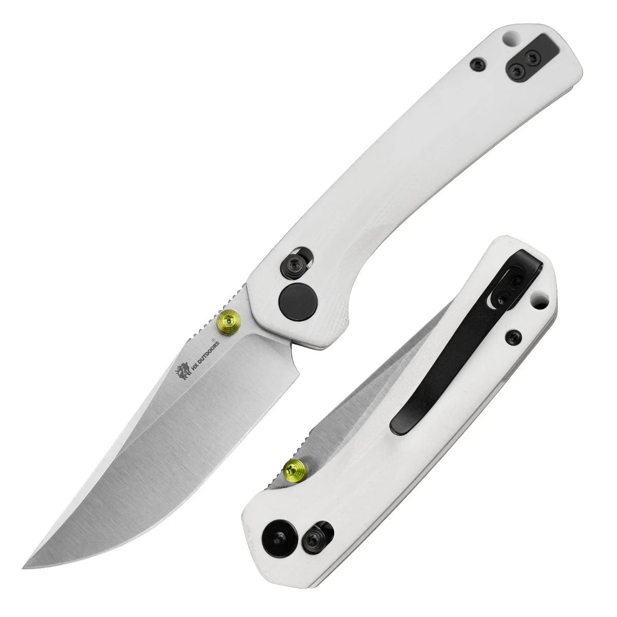 HX Cool Kid ZD-123AS couteau pliant 85 mm blanc
