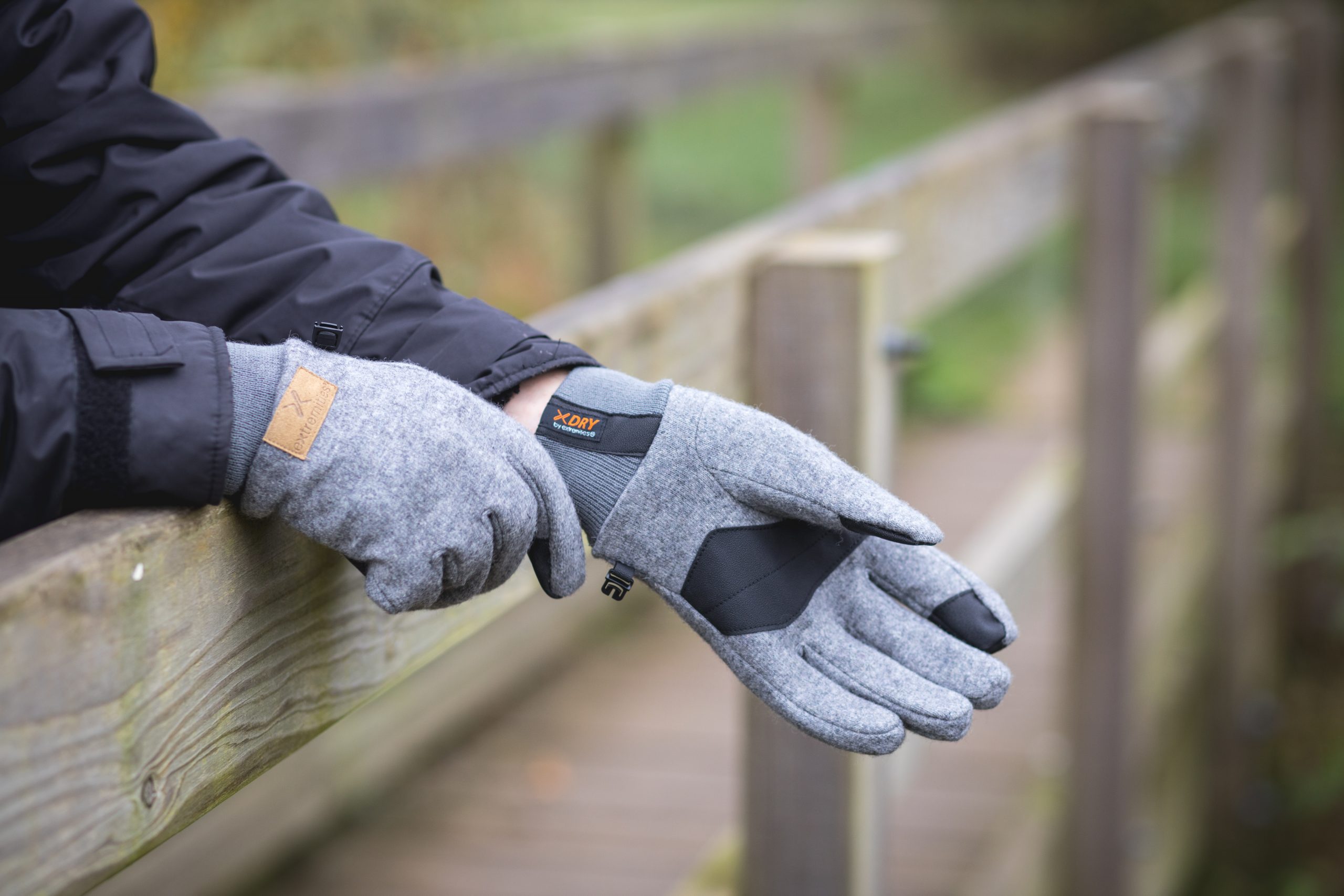 Terra Nova Active Igneous gants étanches tactiles gris