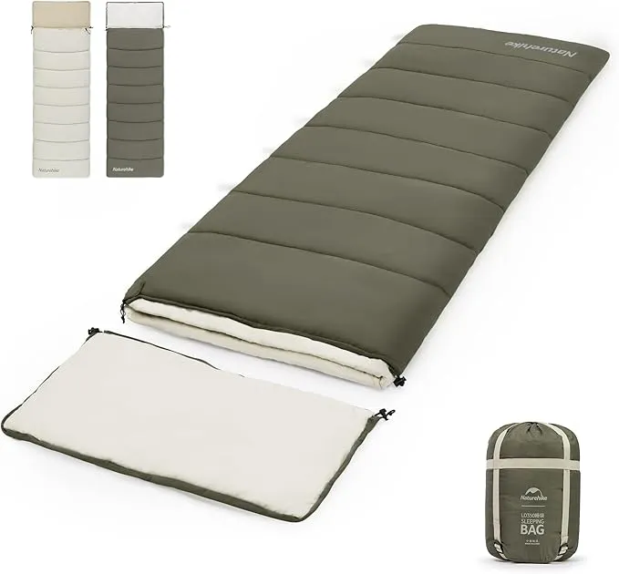 Naturehike LD350 sac de couchage 4 saisons vert foncé