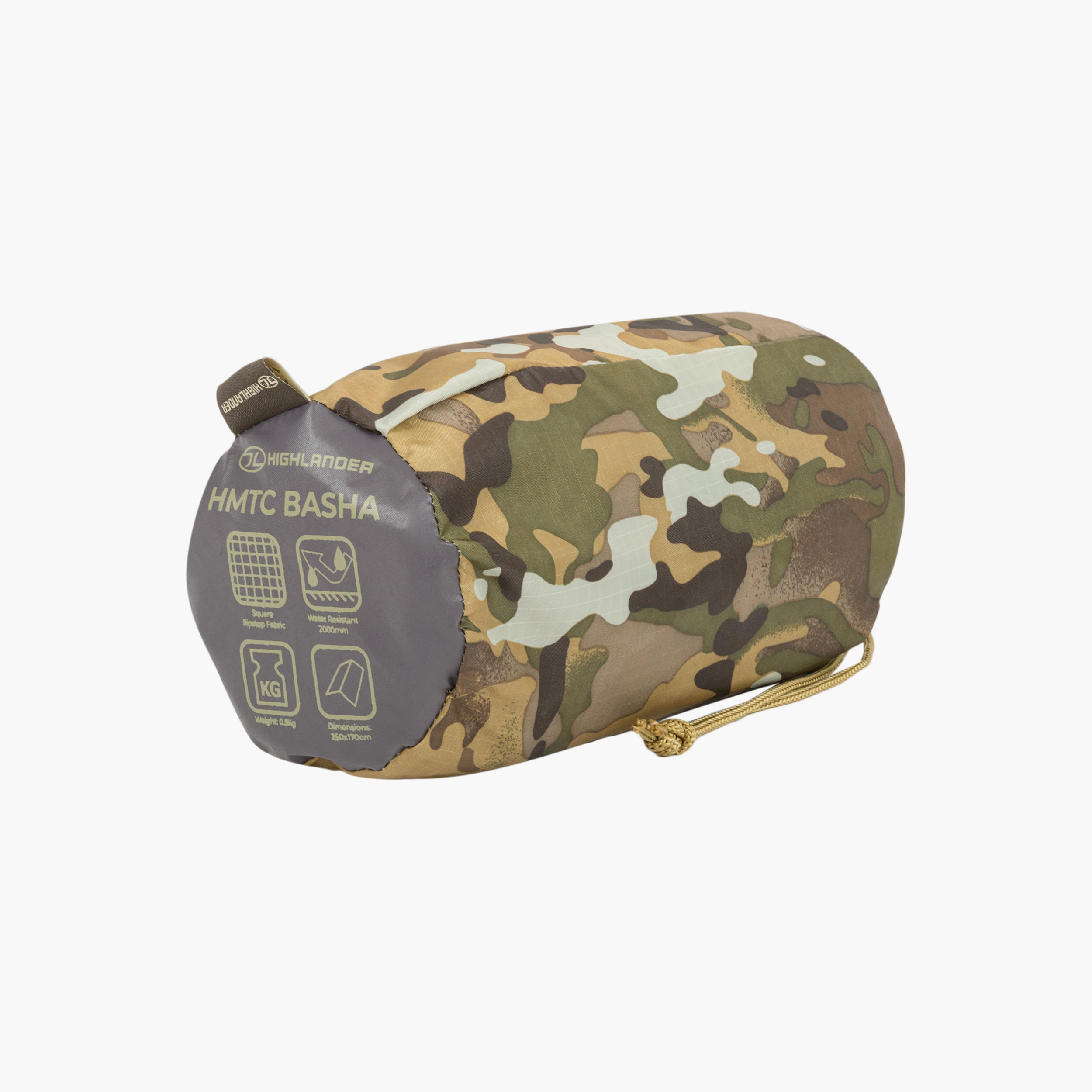 Highlander Basha tarp shelter olive ripstop imperméable