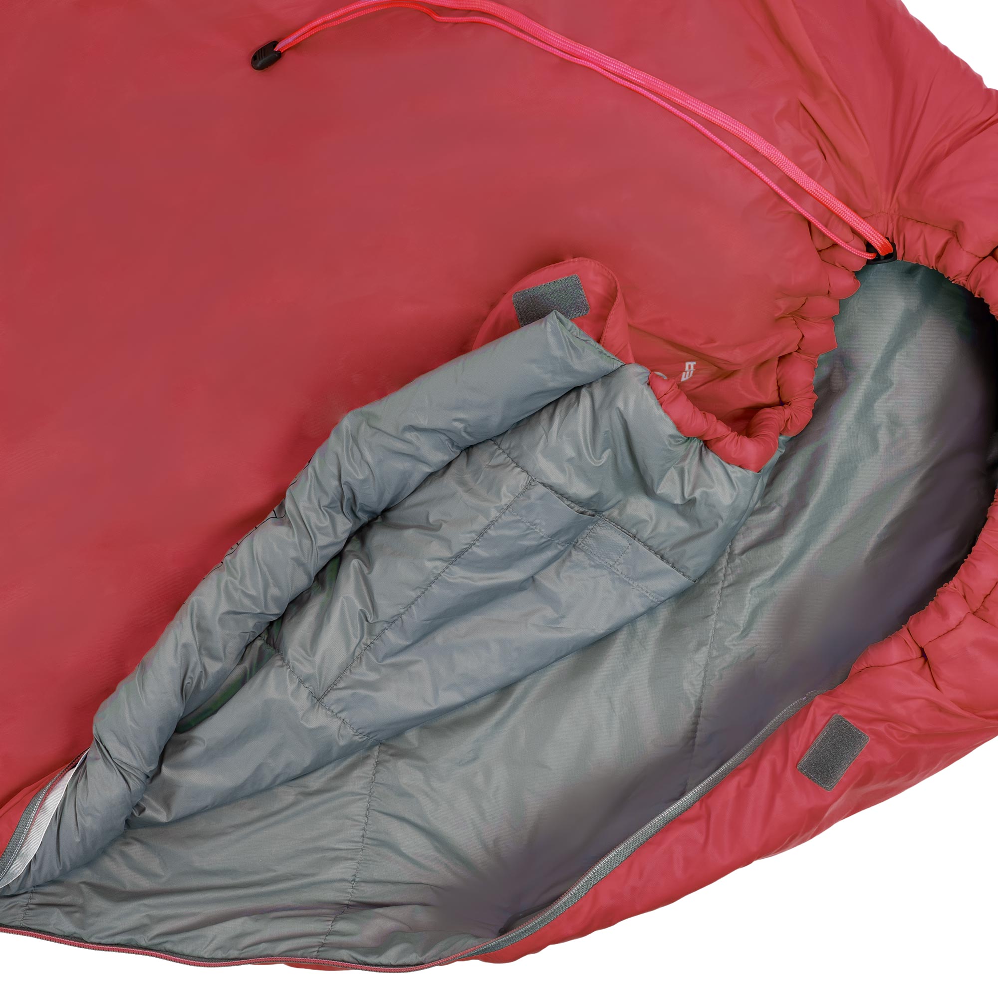 Highlander Zeta 100 sac couchage momie rouge 780 g