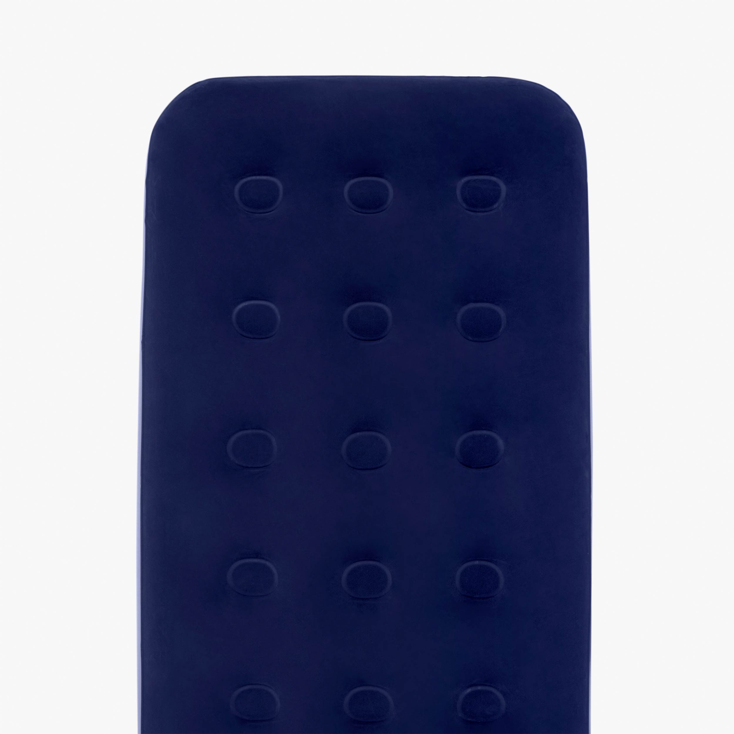 Highlander Deluxe Airbed matelas gonflable 1 place 185 cm bleu