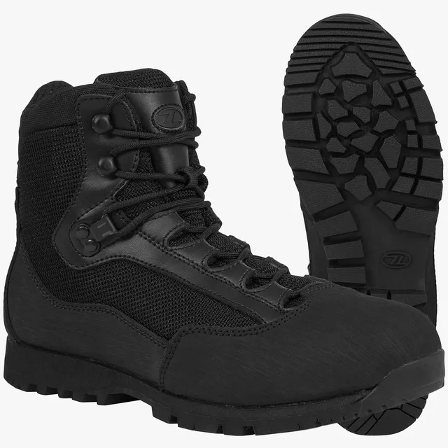 Highlander Pentland chaussures de randonnée noir imperméable