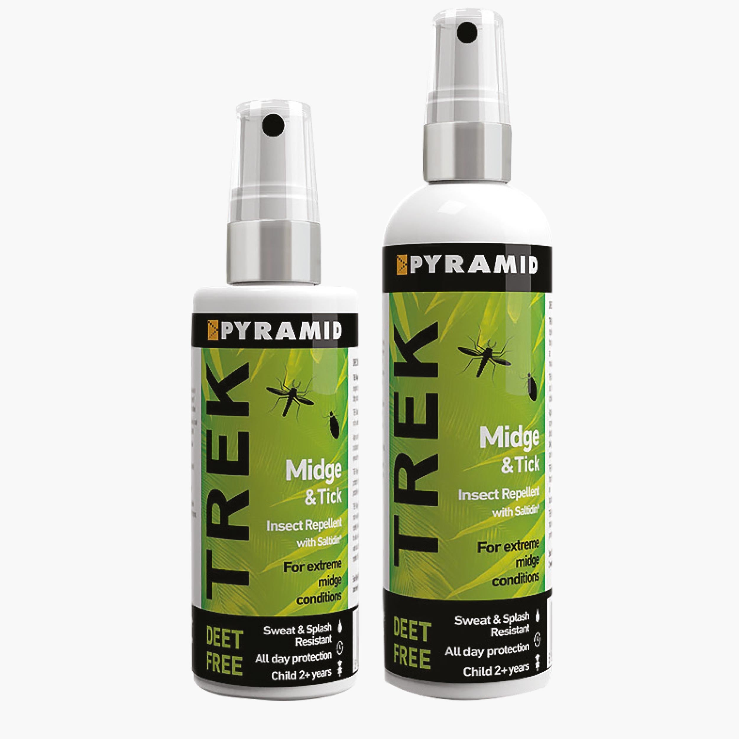 Highlander Trek Spray Anti-Moustiques Midge Tick 100ml Sans DEET
