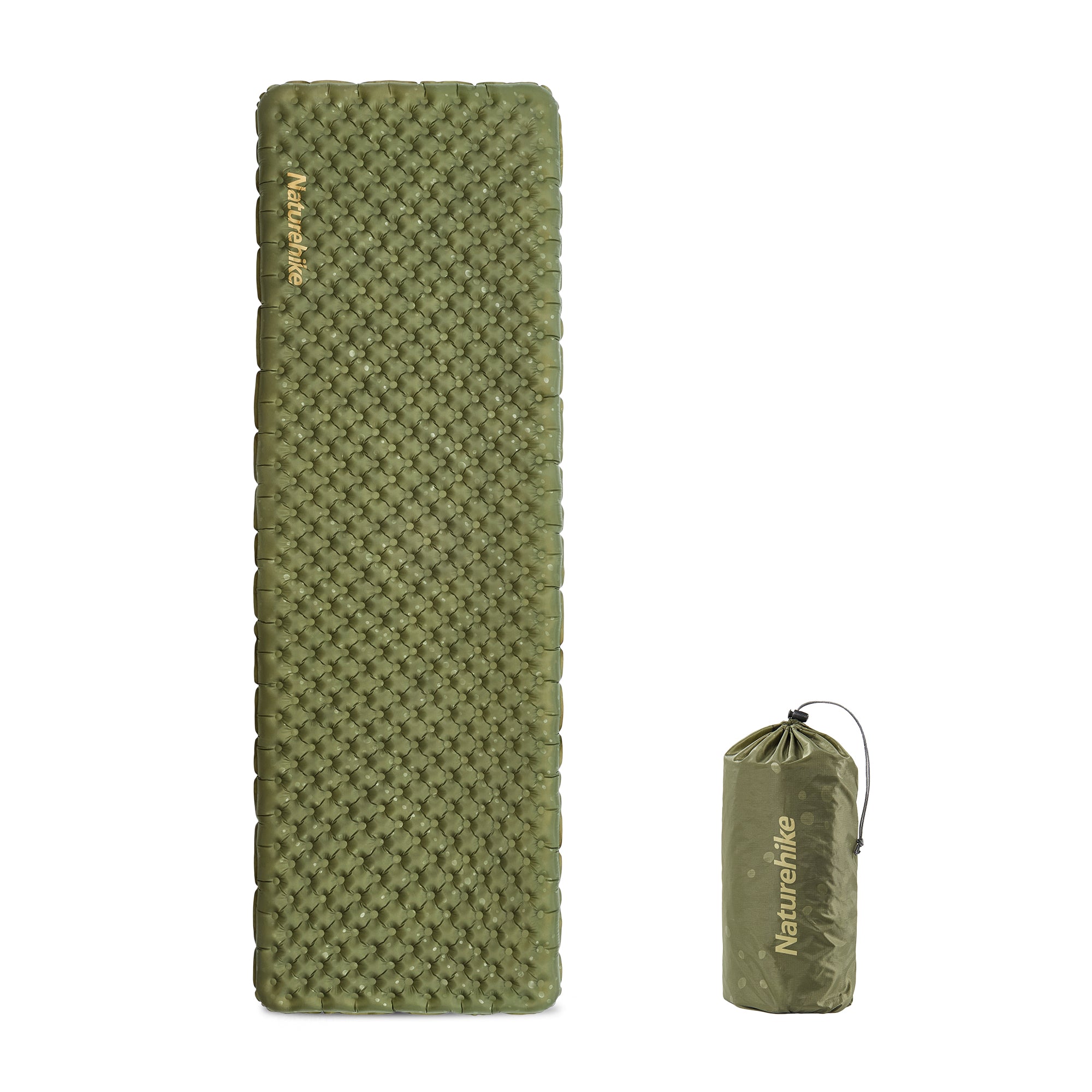 Naturehike TuYe R3.5 matelas gonflable 183×58 cm vert