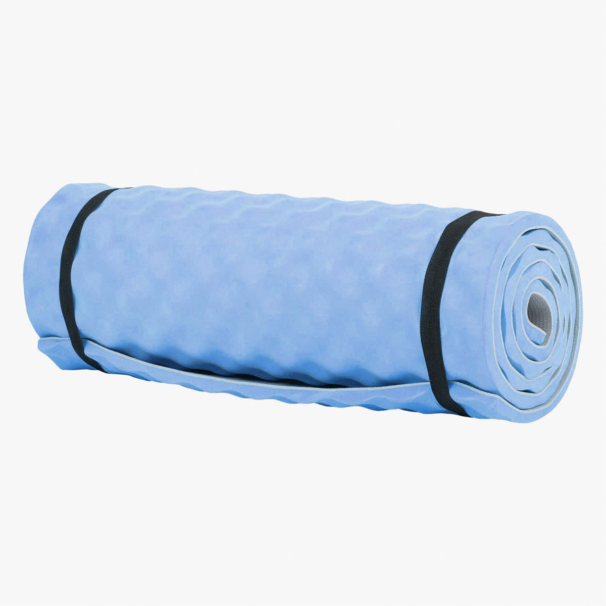 Highlander Comfort Tapis de Camping 185 cm Bleu Foncé