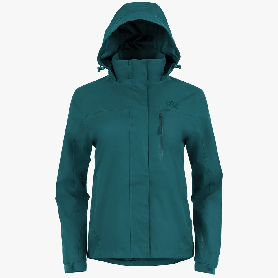 Highlander Kerrera veste imperméable femme noir coupe-vent