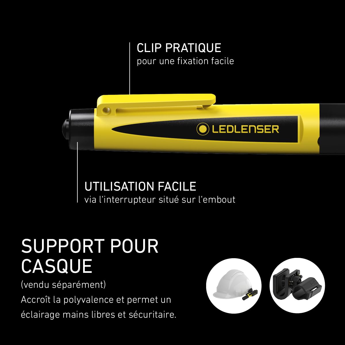Ledlenser EX4 lampe torche ATEX zone 0 50 lm piles AAA