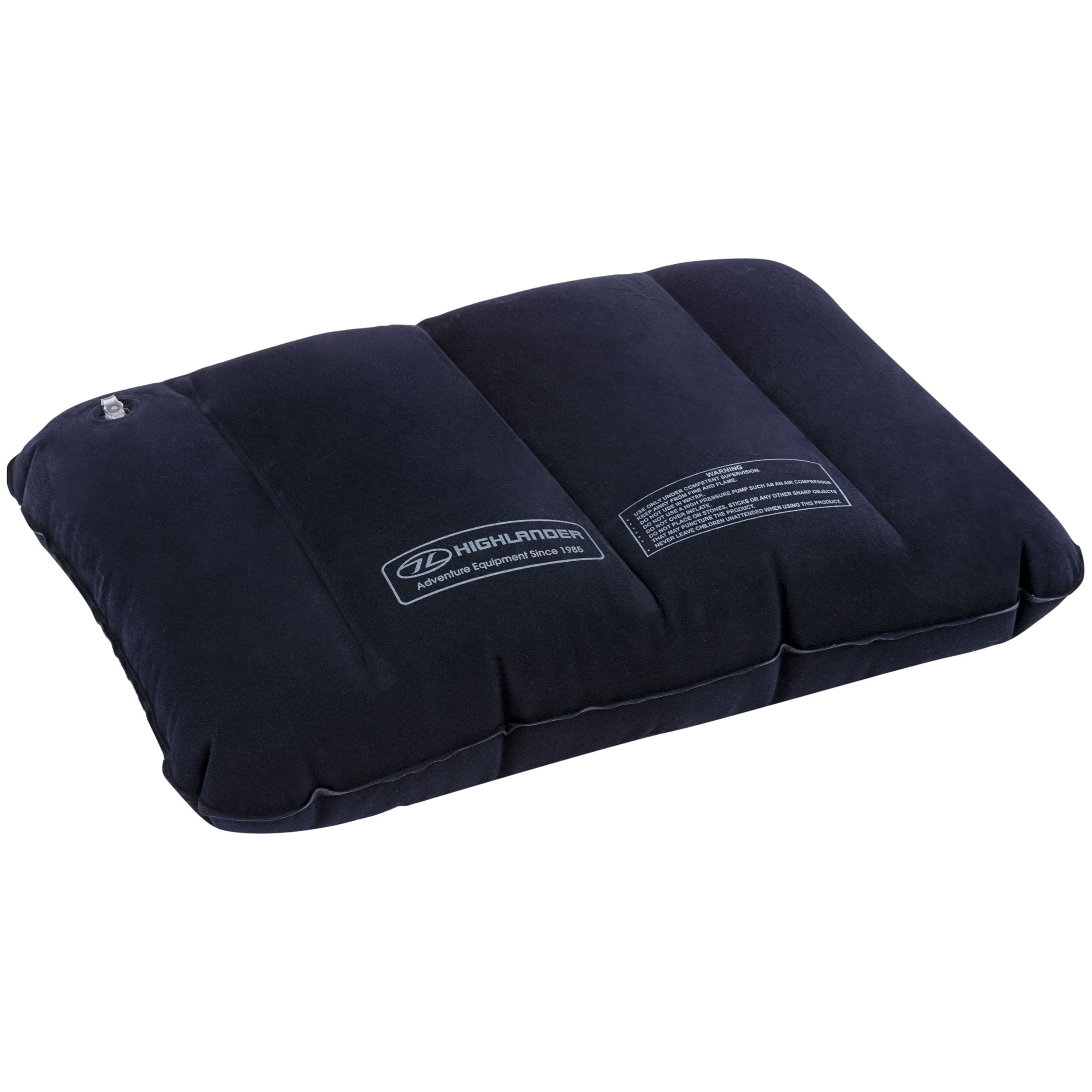 Highlander Deluxe oreiller gonflable camping 130 g nuit