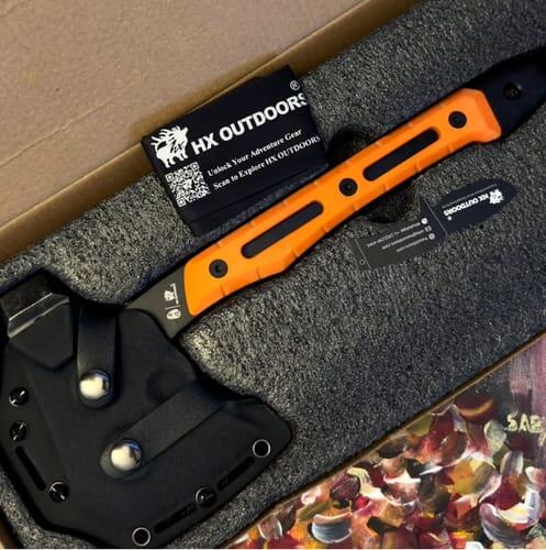 HX Ironside FT-16C hachette camping 32,6 cm orange