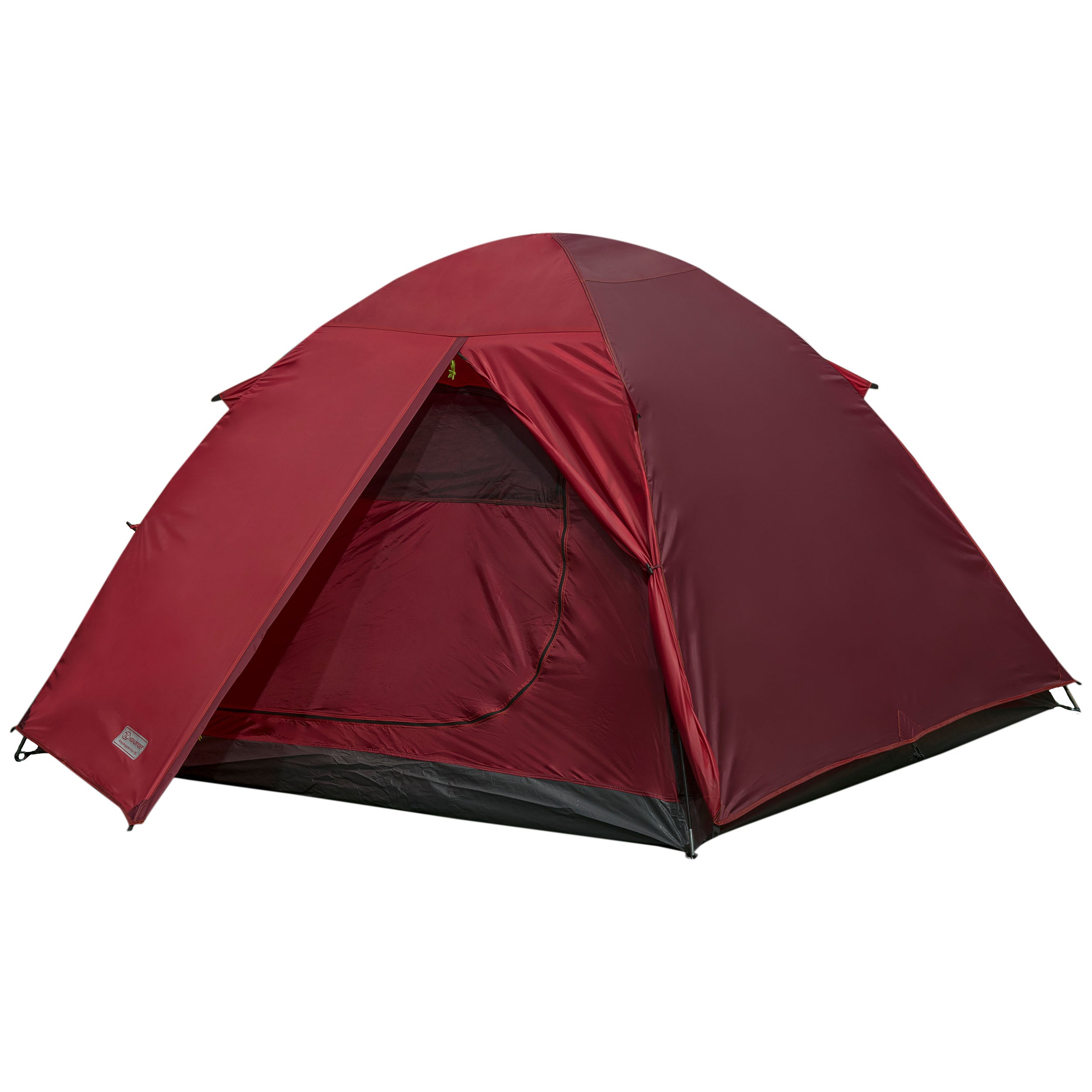 Highlander Birch 3 tente dôme 3 places rouge vestibule 4 kg