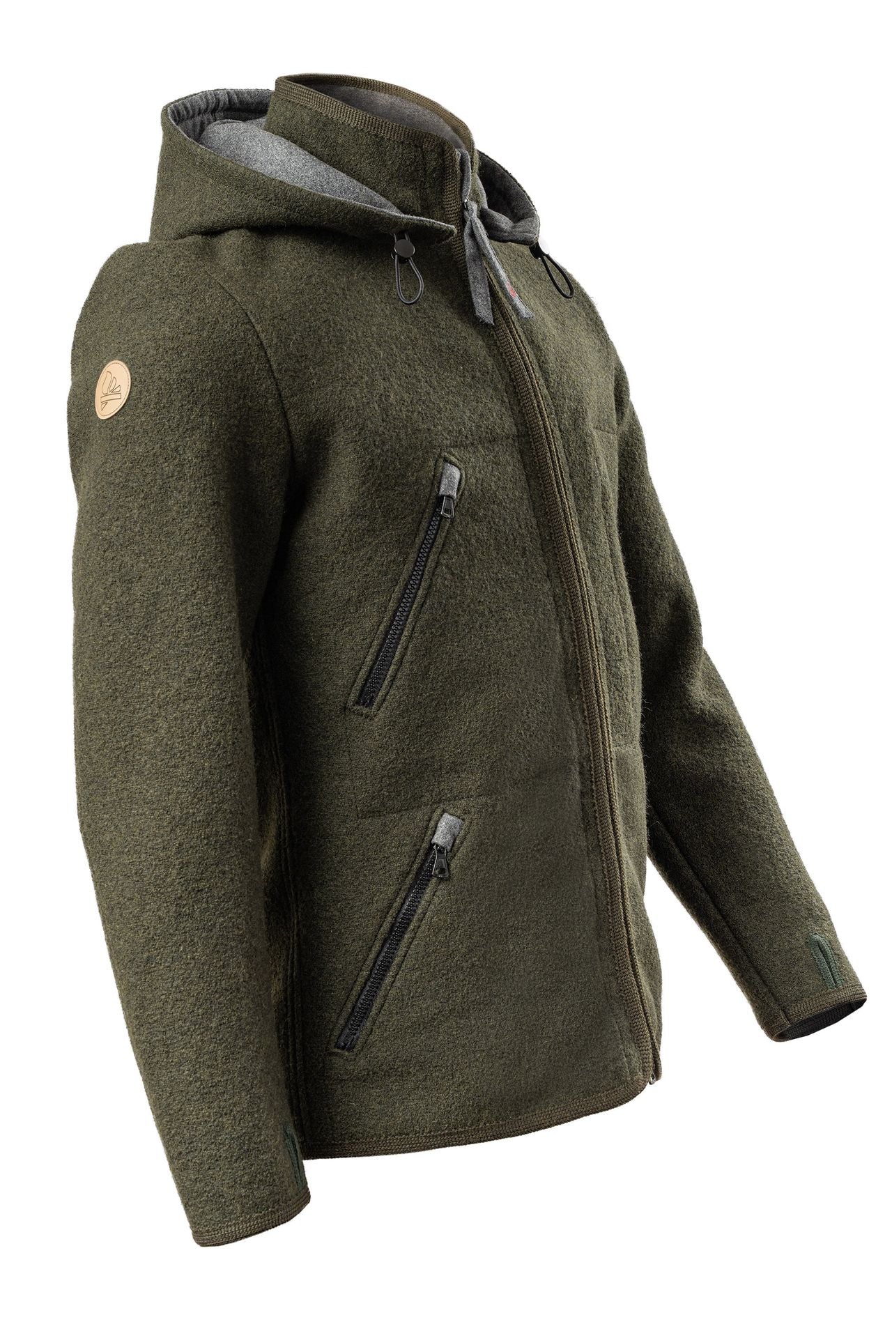 Bushcraft Essentials Wool Essentials Active Wear Veste laine olive M