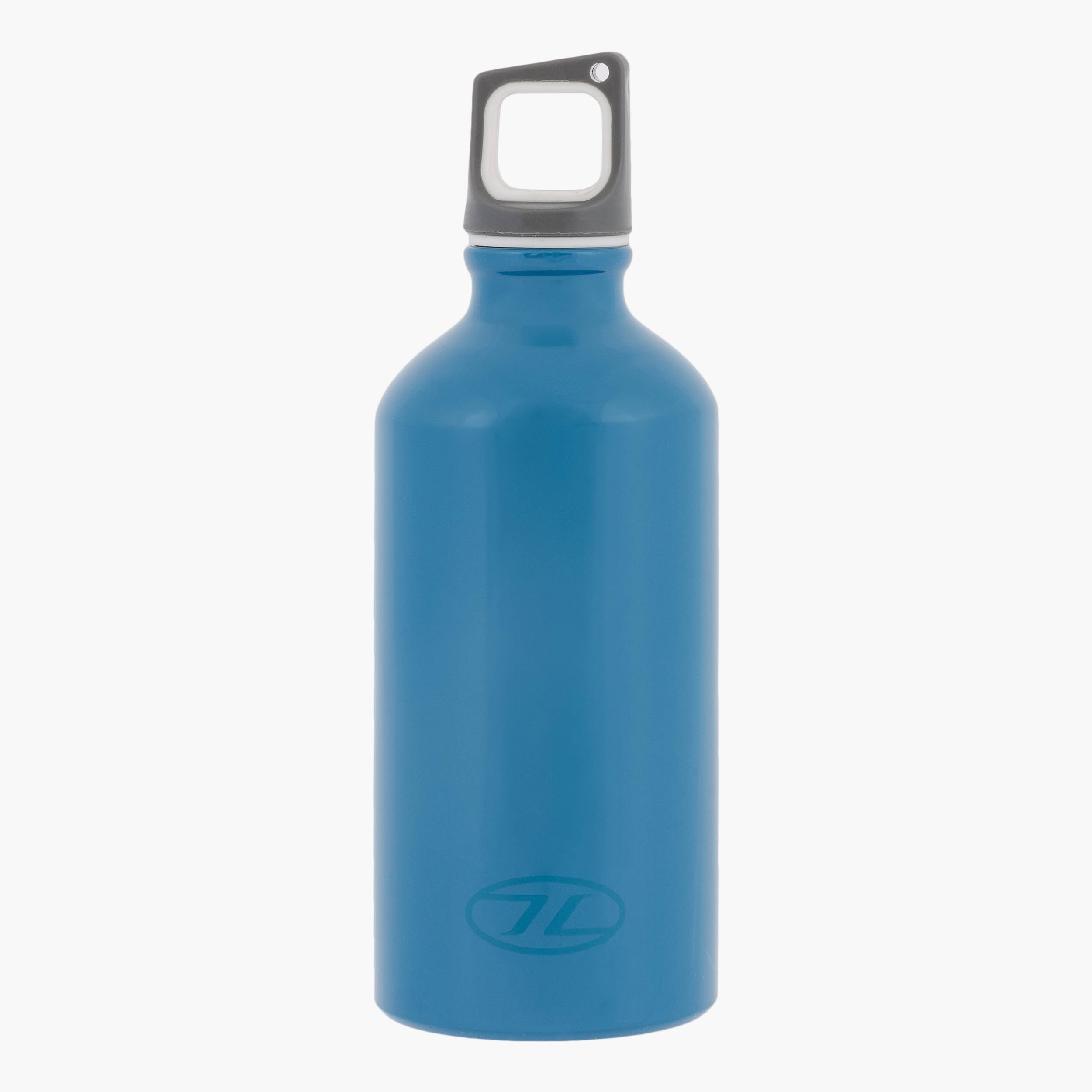 Highlander Camping Accessories Gourde Aluminium 500ml Noire sans BPA