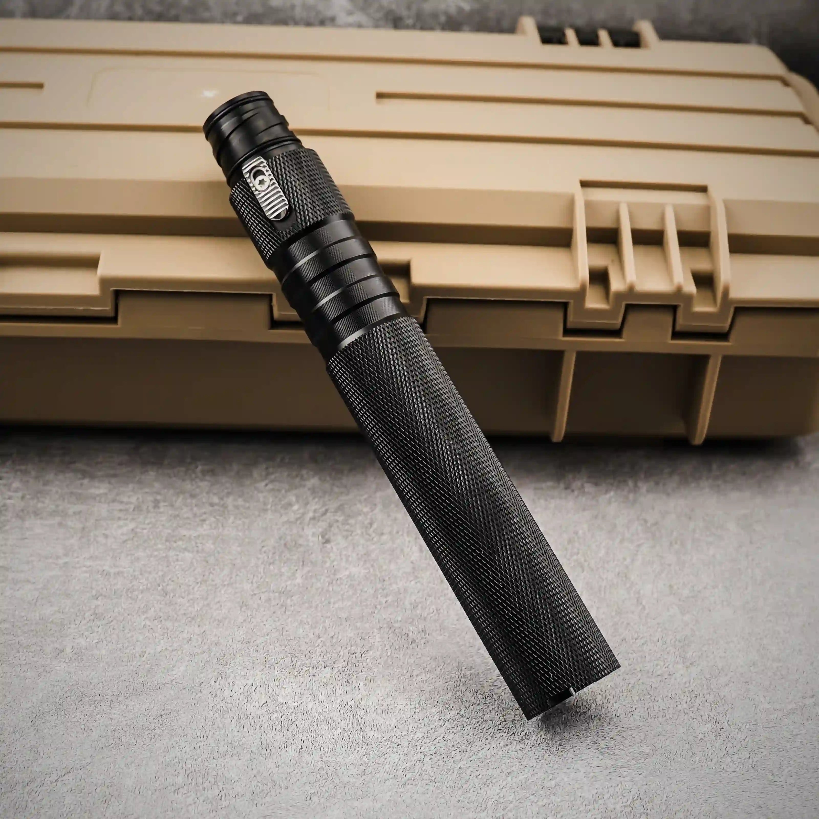 HX YP-150 manche extension pelle alu 15,5 cm noir