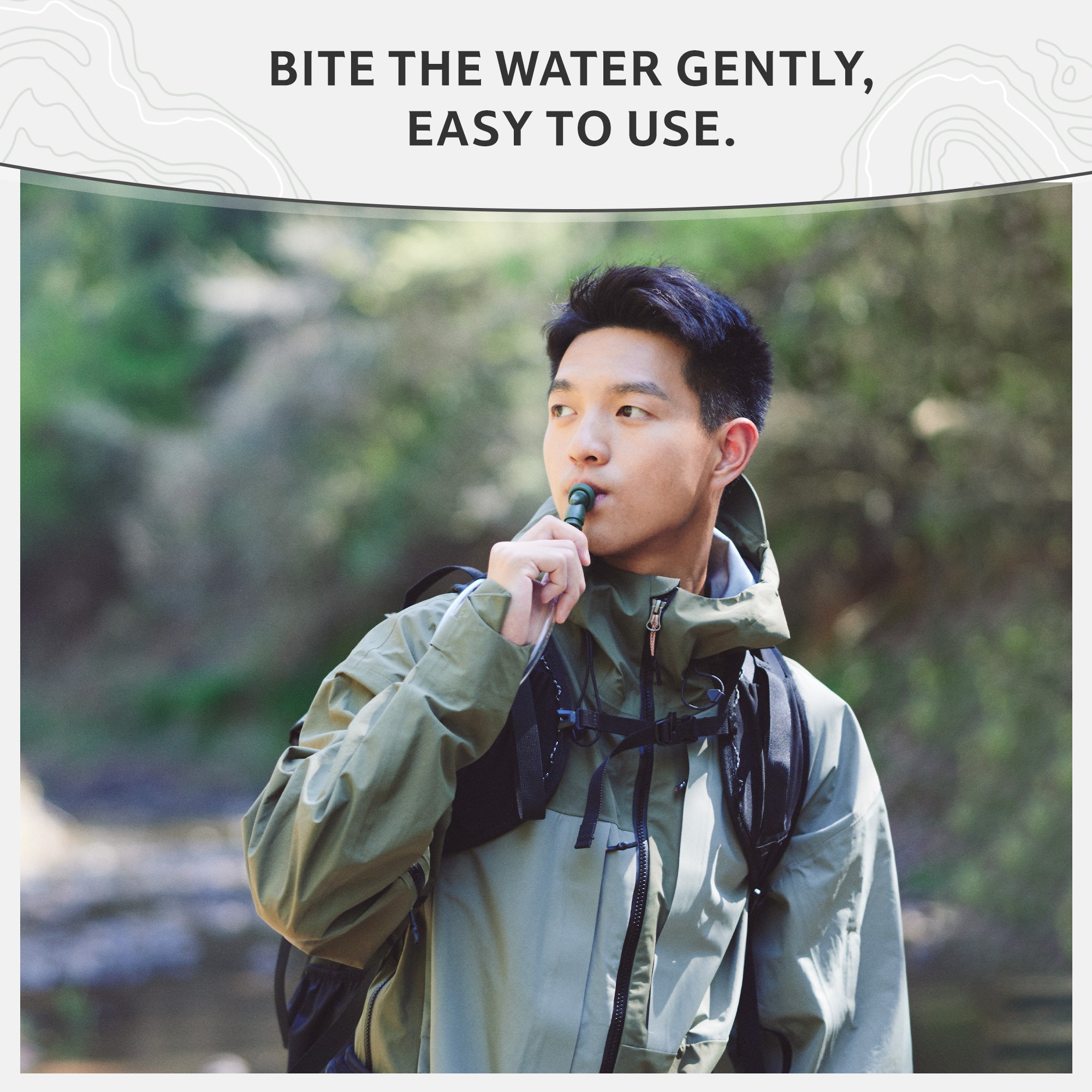 Naturehike Yunquan poche à eau 2 L TPU valve