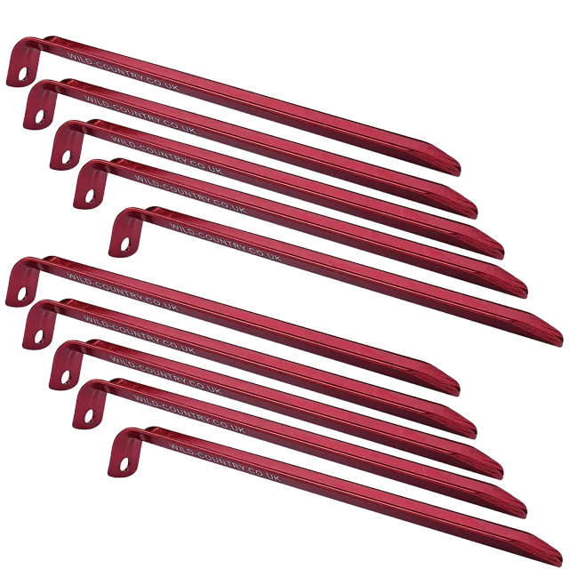 Terra Nova Alloy V-Angle Piquets tente alu 12g lot 10
