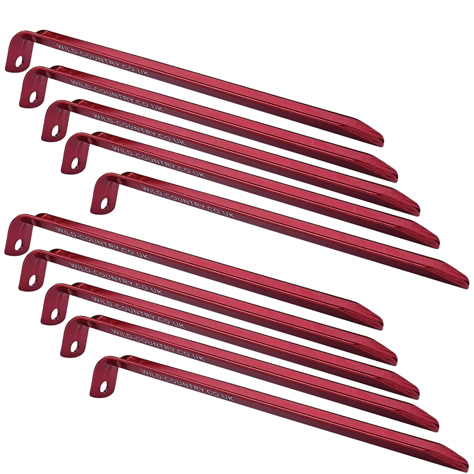 Terra Nova Alloy V-Angle Piquets tente alu 12g lot 10