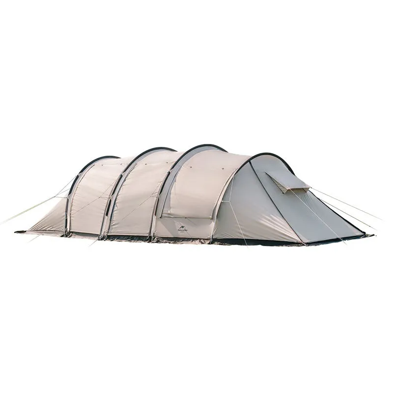 Naturehike tente tunnel camping 6 personnes Grand jupe neige