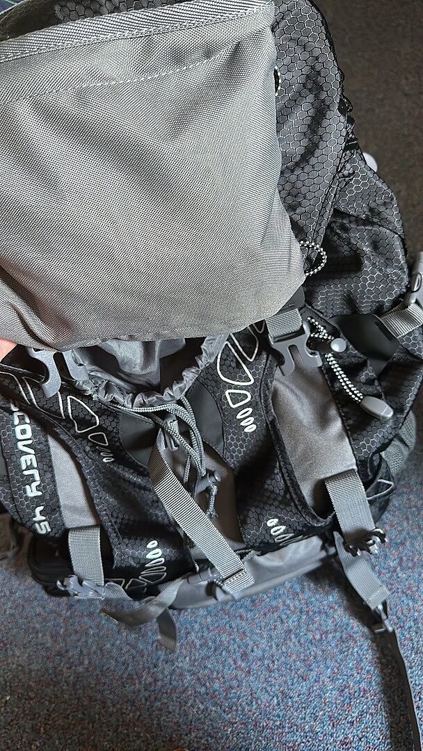 Highlander Discovery 65L sac à dos noir trekking