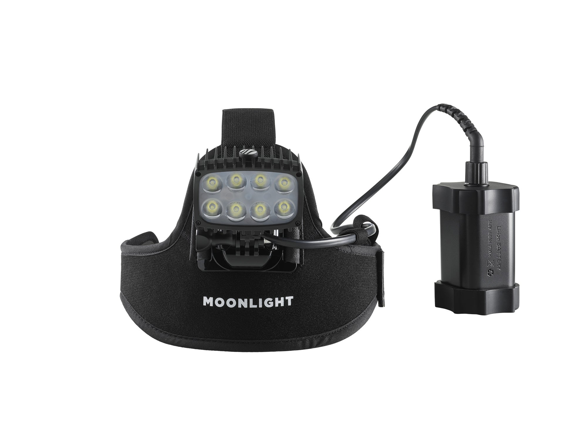 Moonlight Bright As Day 4000 lampe frontale 4000 lumens 8 LED