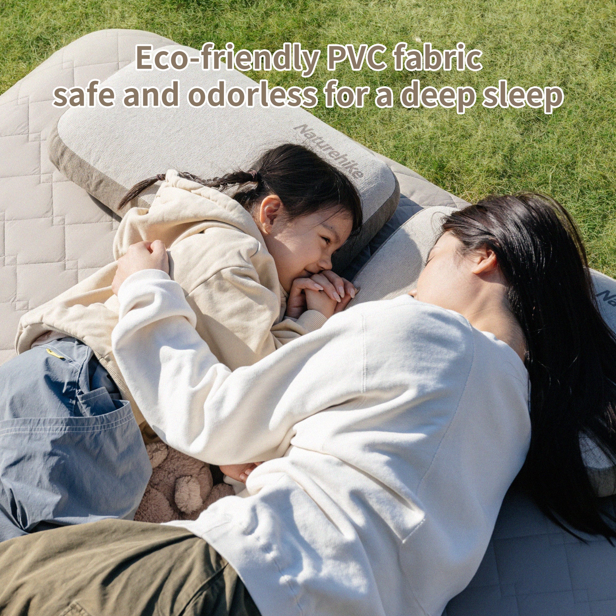 Naturehike DreamWeave Matelas Gonflable Double 20 cm Pompe Intégrée