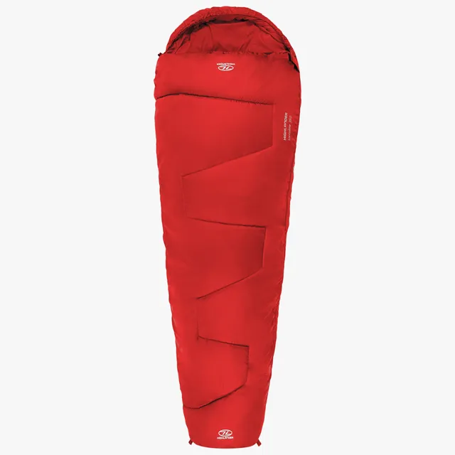 Highlander Sleepline 350 sac de couchage momie bleu 5°C