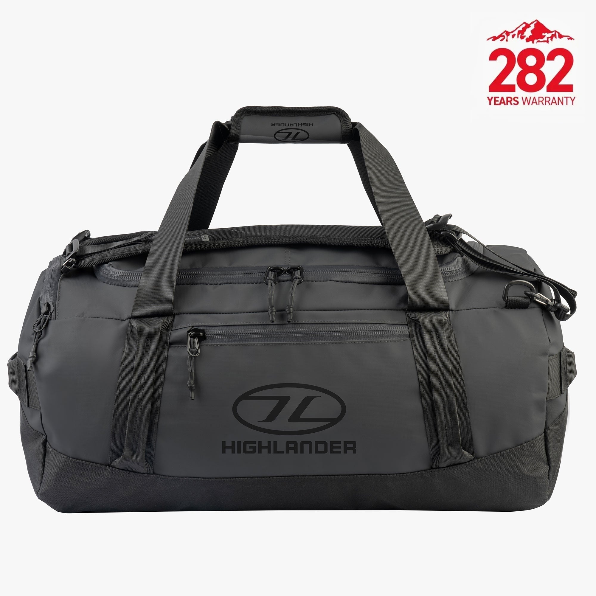 Highlander Hauler 45L sac de voyage noir 45 litres
