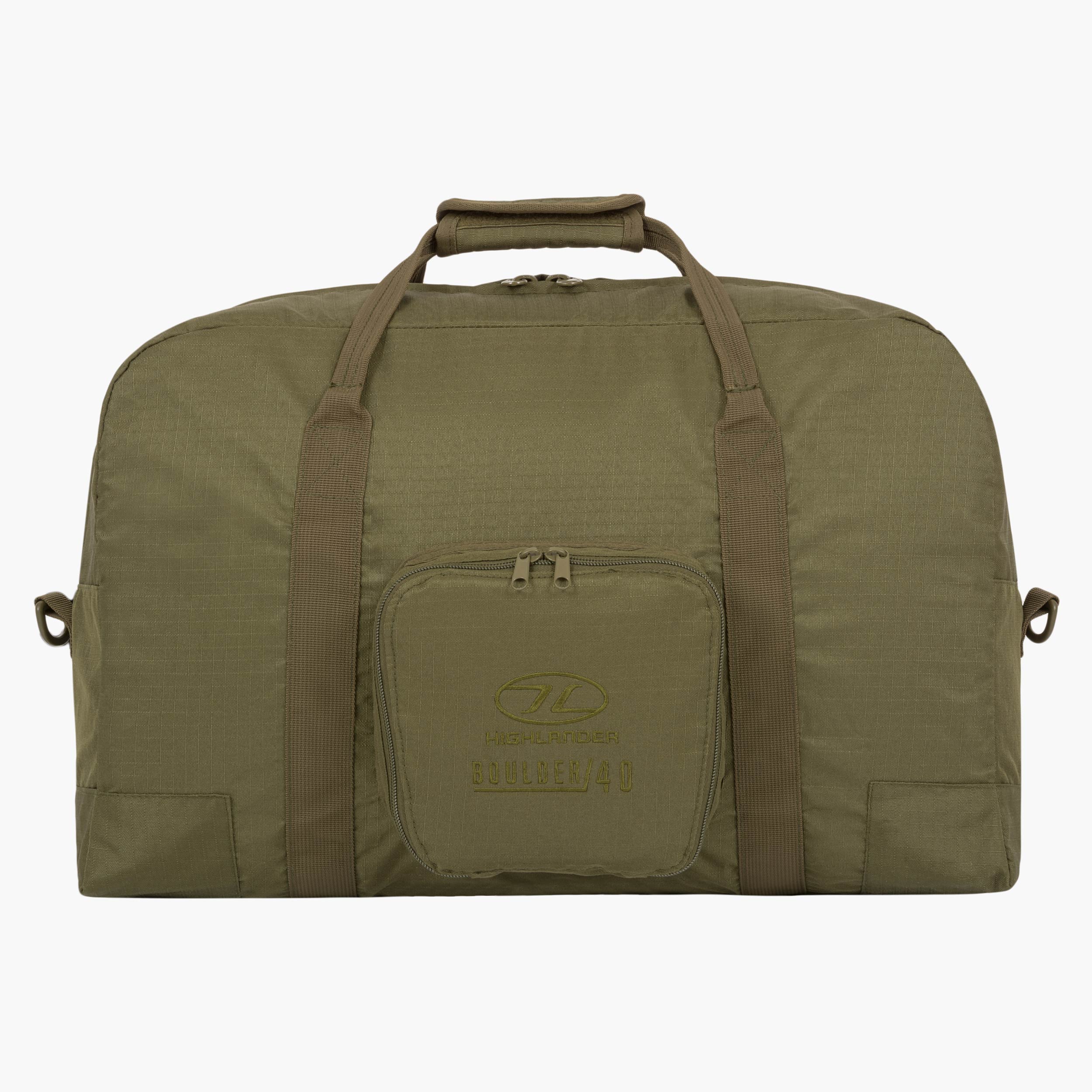 Highlander Boulder sac voyage 40L noir pliable léger